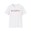ATHLETE: I swim with Champion Technique | 2-color T-Shirt, available in White or Black